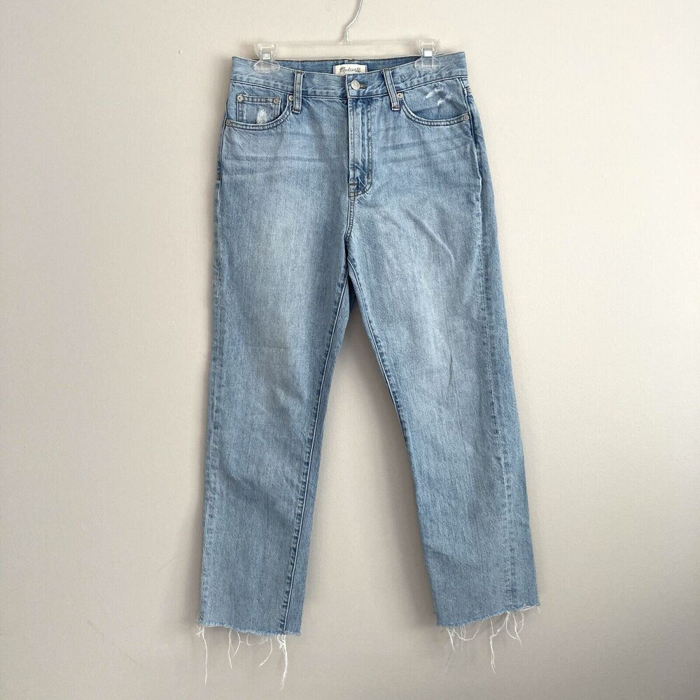 Madewell The Perfect Vintage Jean Light Blue Straight Leg